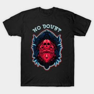 demon skull and buffalo ~ No Doubt T-Shirt